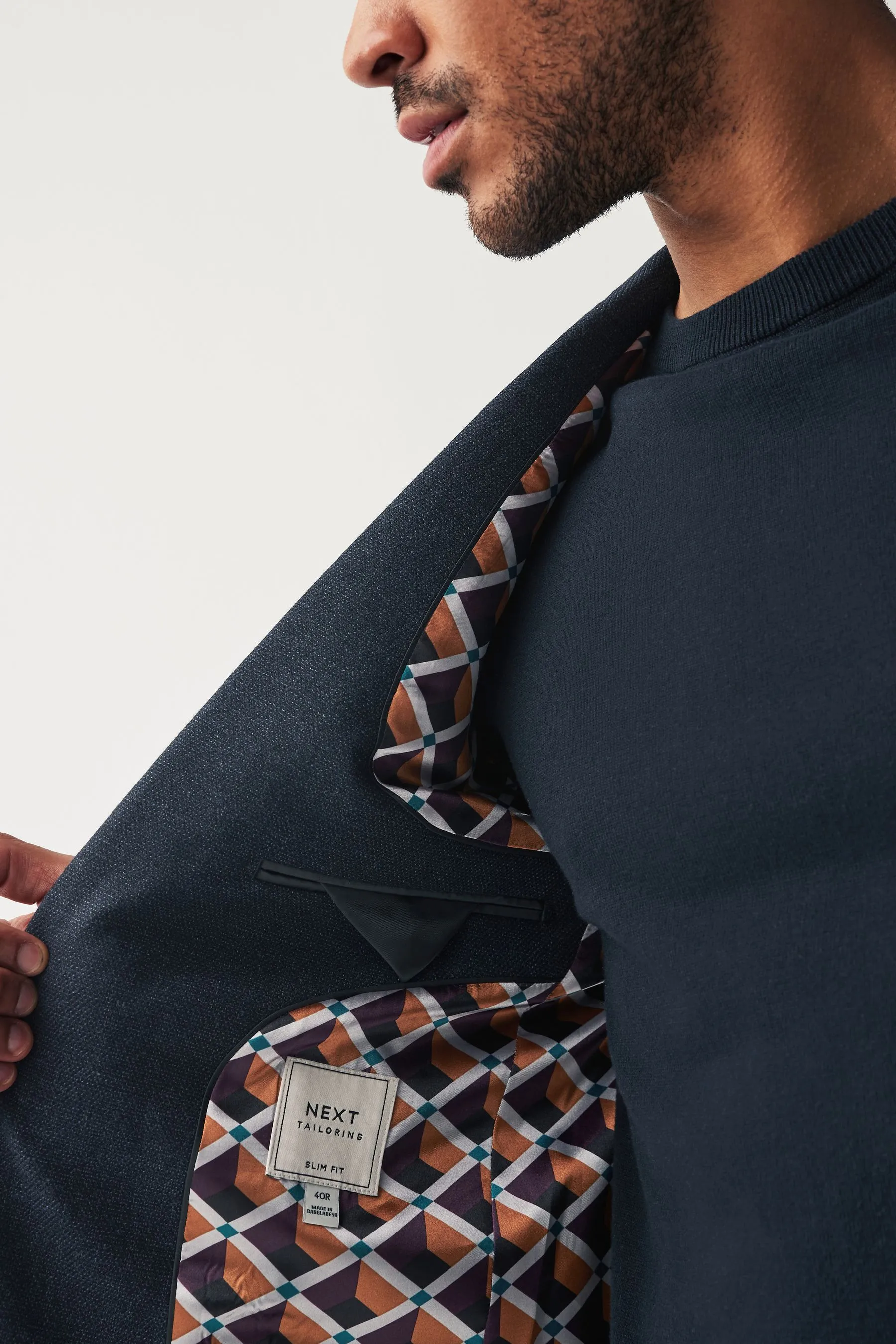 Blazer elegante testurizzato