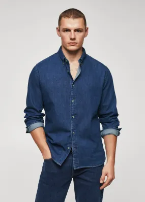 Camicia slim fit denim