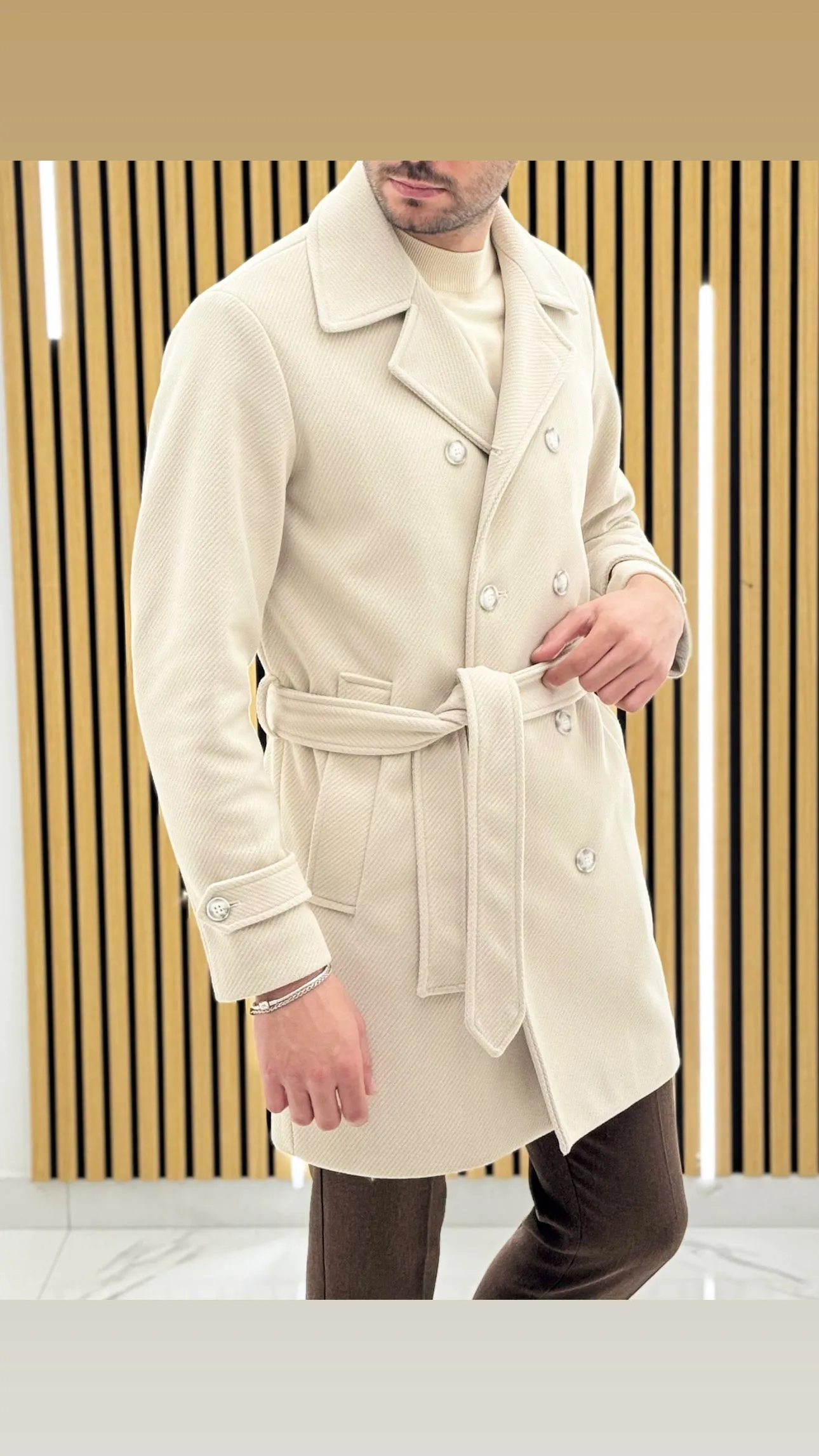 Cappotto Imperial cintura