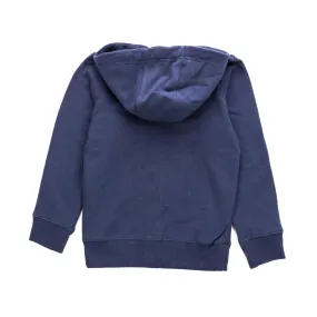 Felpa Con Zip Blu Bambino Teen