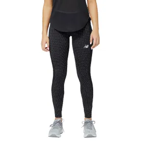 New Balance Reflective Print Accelerate per donna Leggings