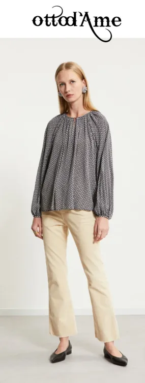 OTTOD'AME Camicia in viscosa- CVG_DC4998_2222 NIGHT