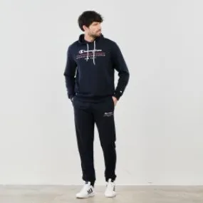 Pantaloni blu sportivi con tasche