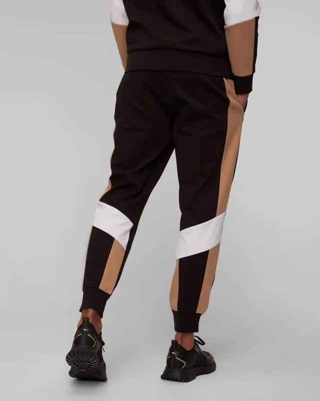 Pantaloni neri da uomo Hugo Boss Larsen