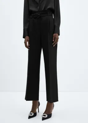 Pantaloni paperbag cintura