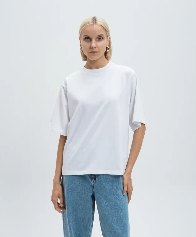 Rohe Maglietta bianca 40822287